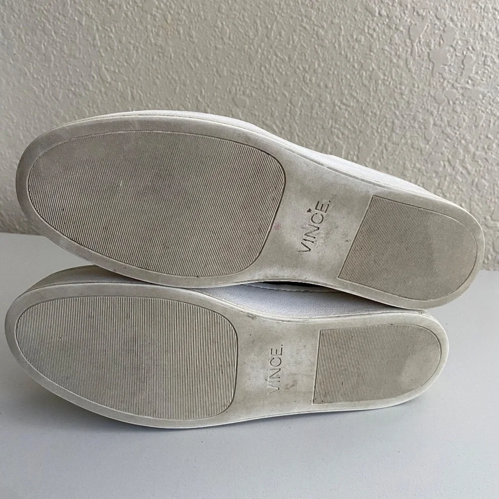 Vince Warren Platform Sneaker Suede Gray 9.5 sneakers‎